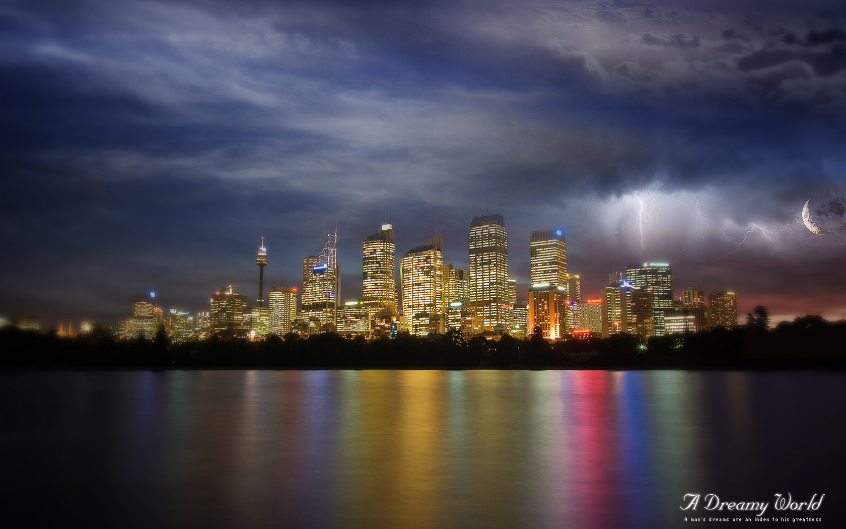 A Dreamy World: Sydney's Night Skyline