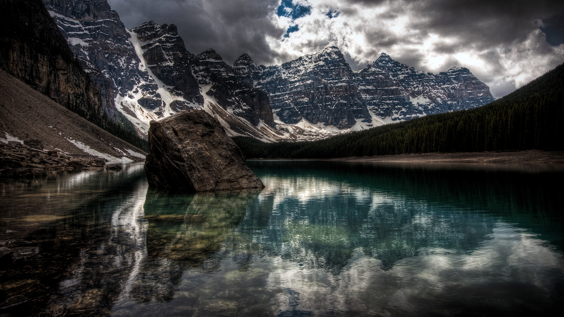 Mountain Lake Reflection