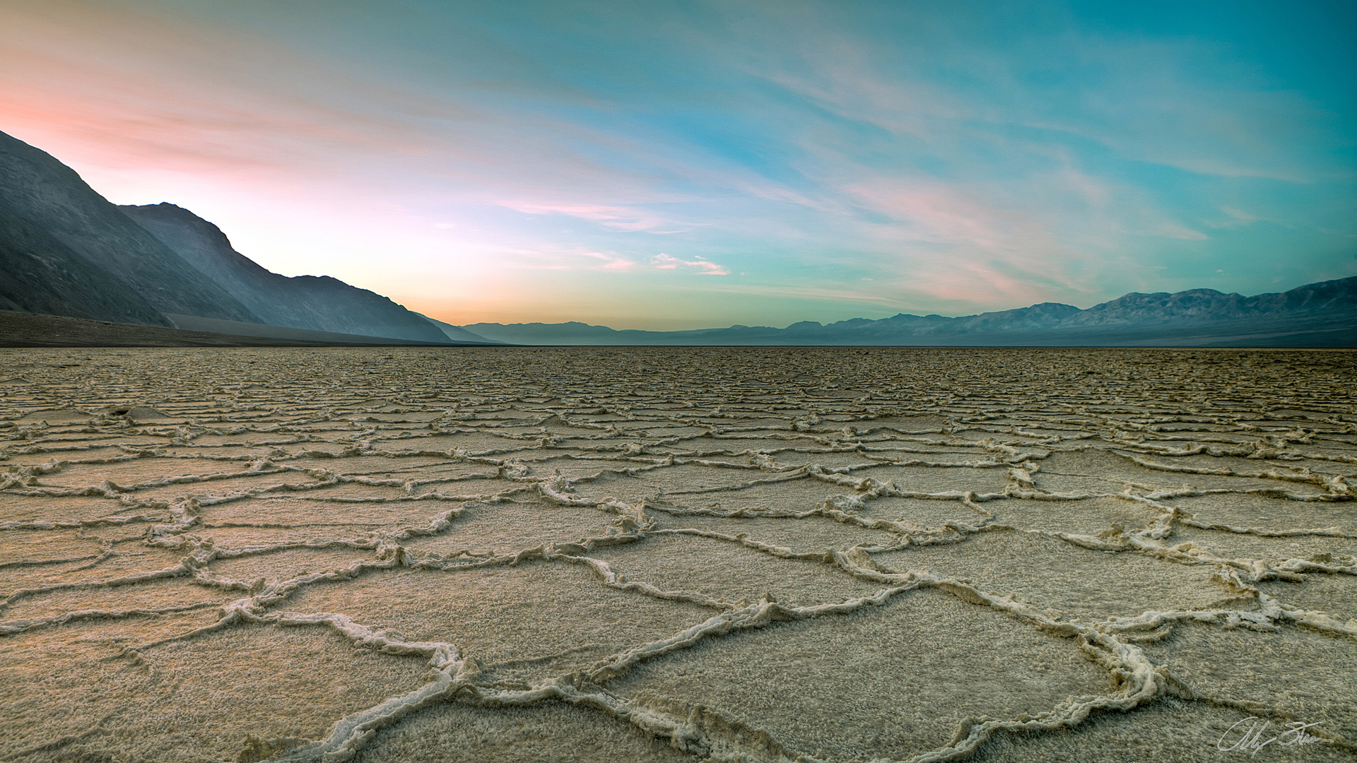 Badwater Basin Sunset