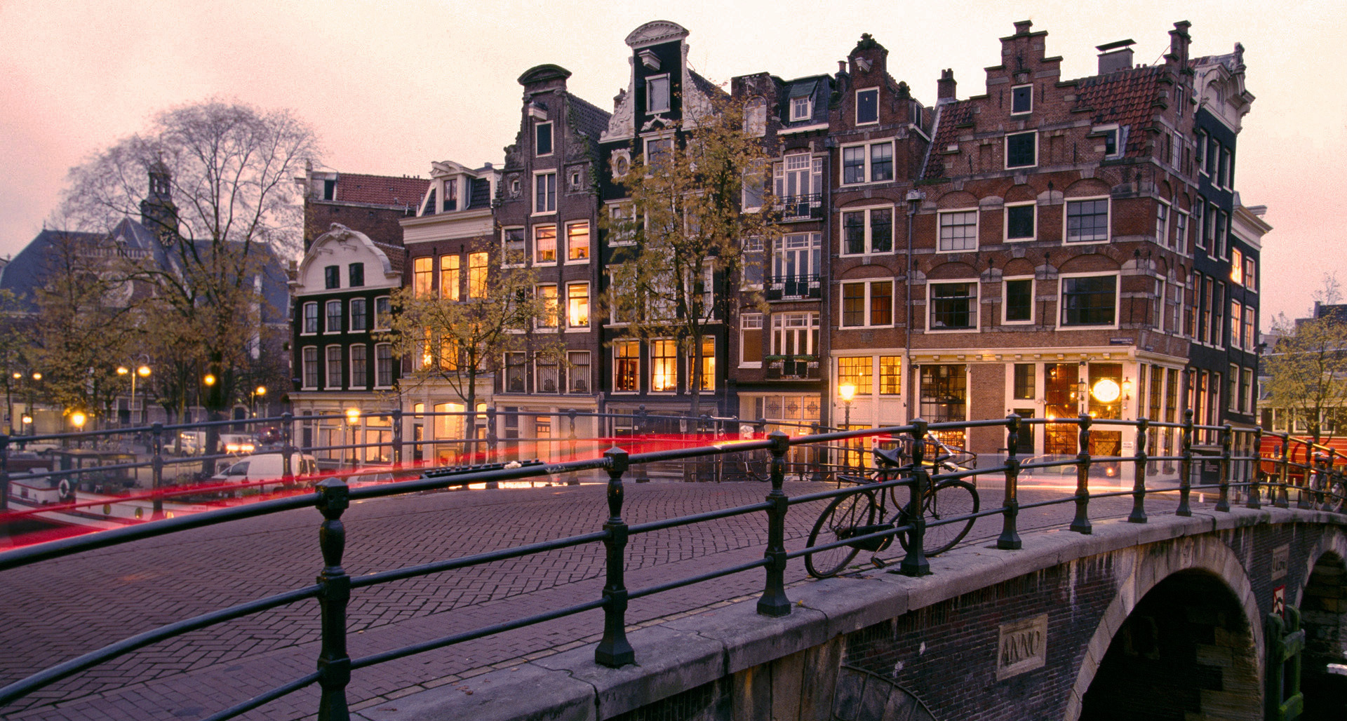 Twilight in Amsterdam