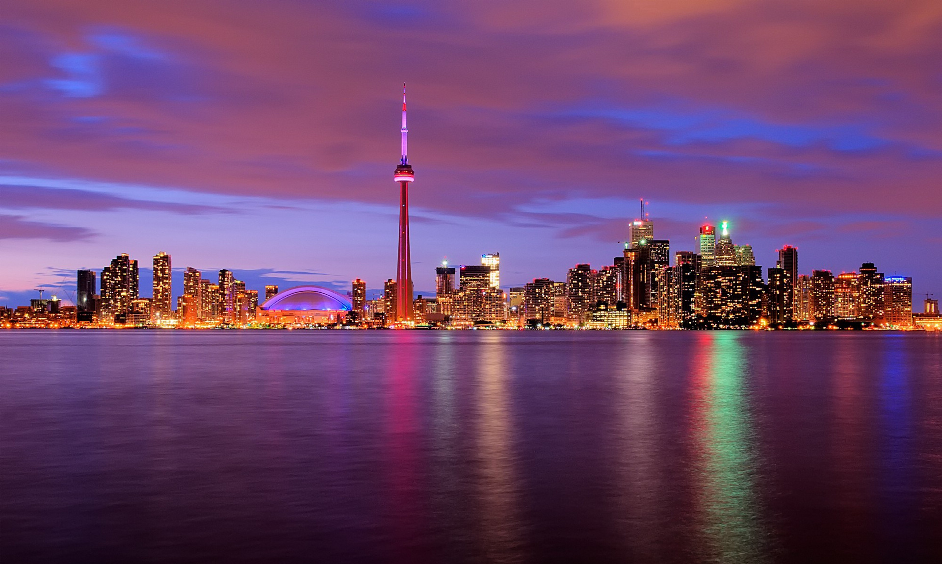 Twilight Toronto Skyline