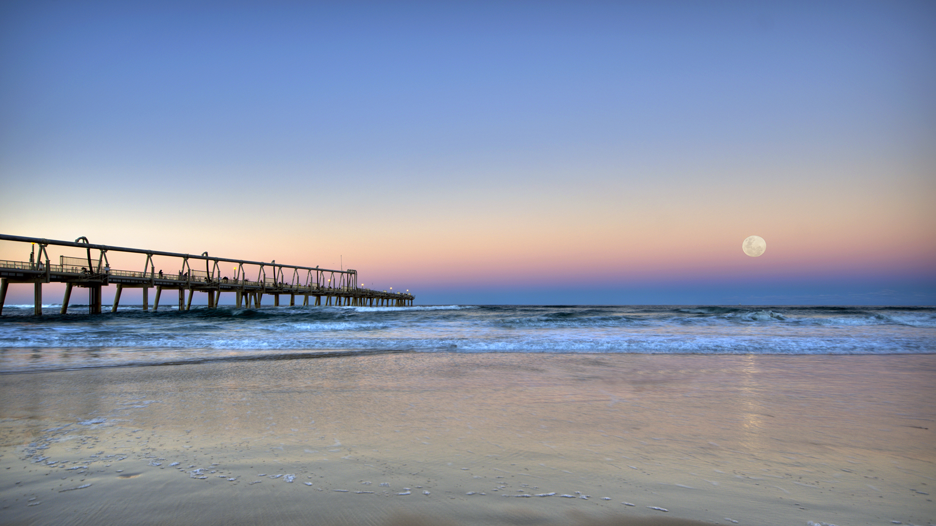 Moonlit Pier