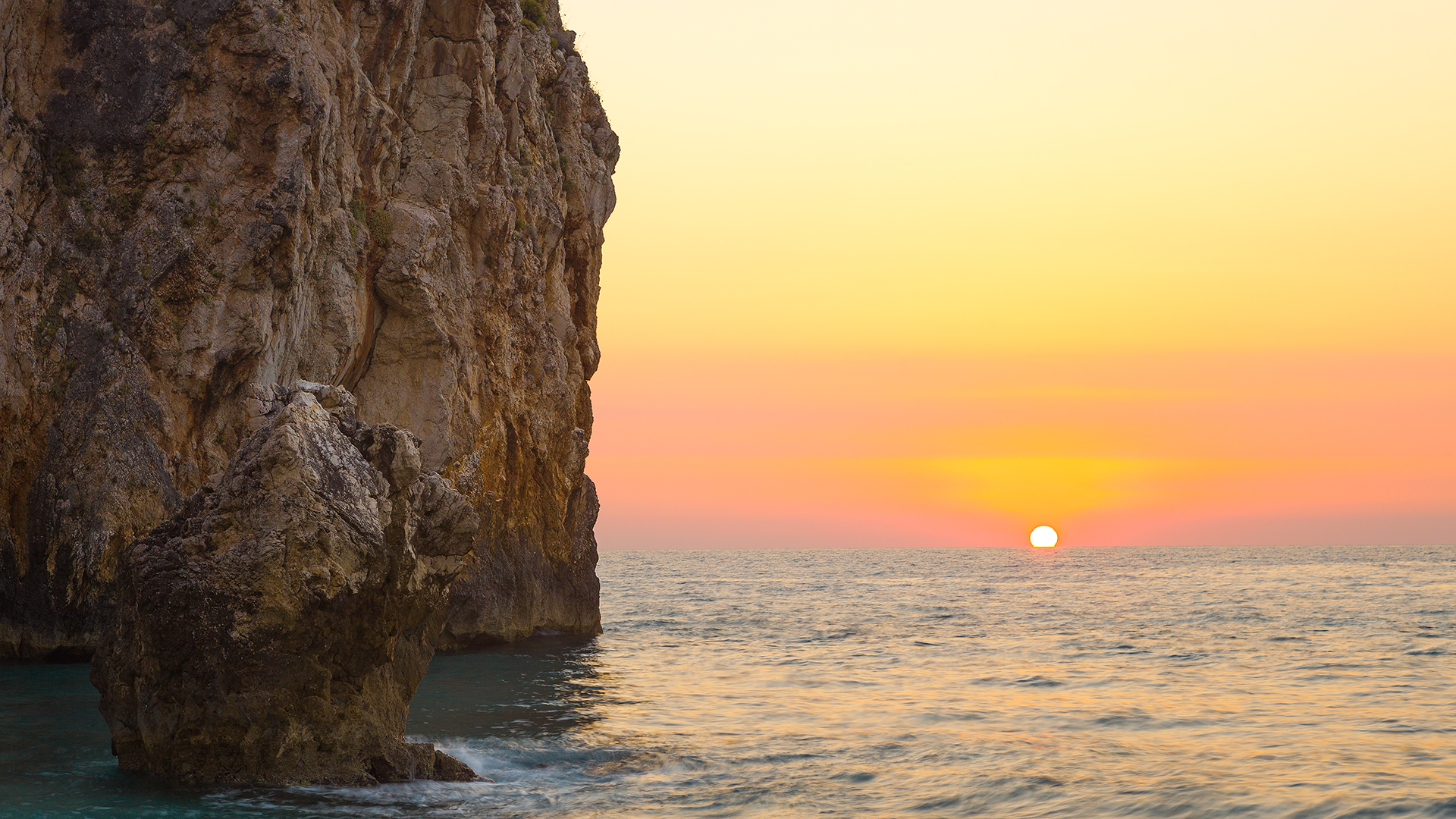 Cliff Sunset